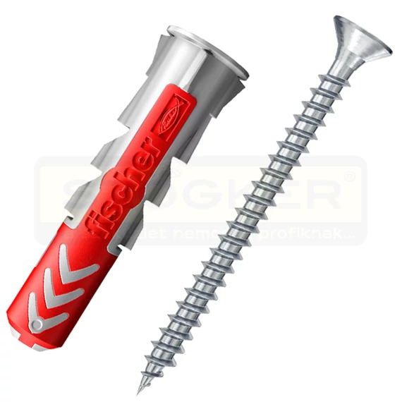 FISCHER 535460 TIPLI UNIVERZÁLIS NYLON D8*40 DUOPOWER LD CSAVARRAL 50DB/DOB