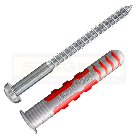FISCHER 557727 TIPLI UNIVERZÁLIS NYLON D6*38 DUOSEAL CSAVARRAL D4,5*70