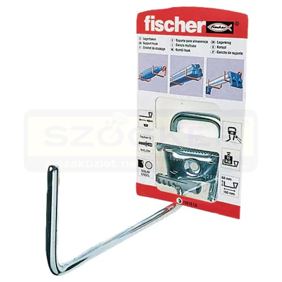 FISCHER 78010 RAKTÁRKAMPÓ LG