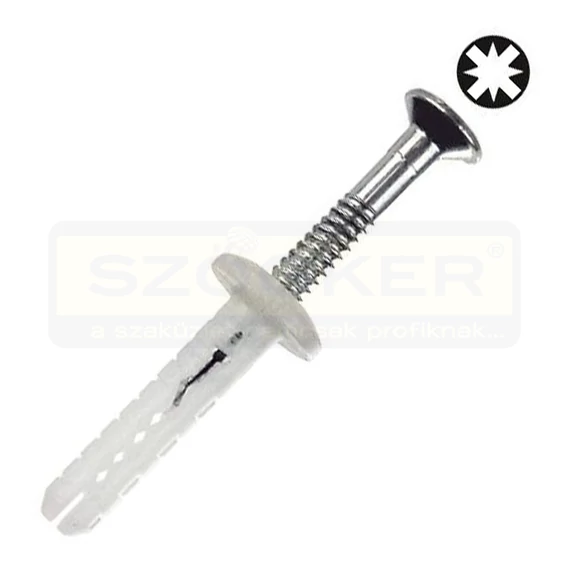 MUNGO 1122504G BEÜTŐÉK LAPOS FGF D5*40 MNA-G NYLON+BEÜTHETŐ CSAVAR