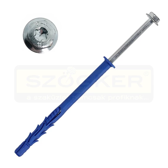 SÜLLY PEREMŰ DÜBEL 10*160 HLF FEJŰ CSAVARRAL (TORX) RAWL FF1-N-10K160