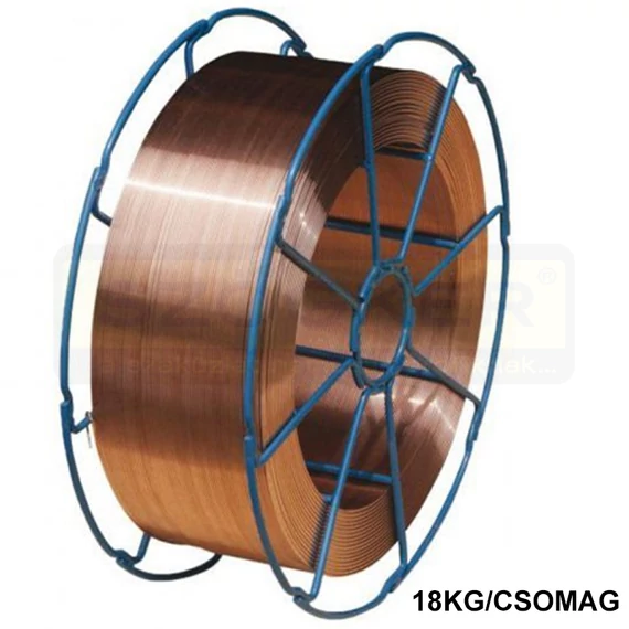 CO HUZAL OK12.51 D1.0mm 18KG/CS. ACÉLHOZ BEVONATOS ESAB-AUTROD