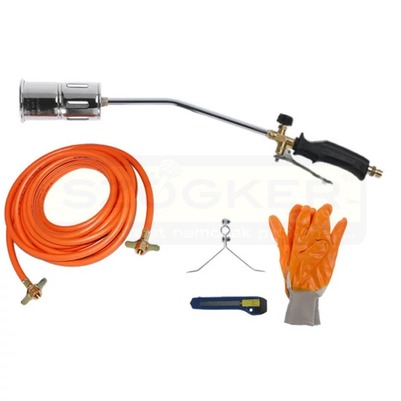 ÉGŐSZETT 70cm TÖMLŐVEL 9RÉSZES KOFFERBEN IMPORT FS565F - FKA111