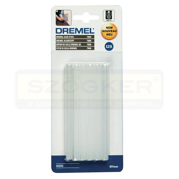 DREMEL 2615GG02JA RAGASZTÓRÚD PISZTOLYBA 12DB/CS GG02 D7 SZÍNTELEN MAGAS HŐM.