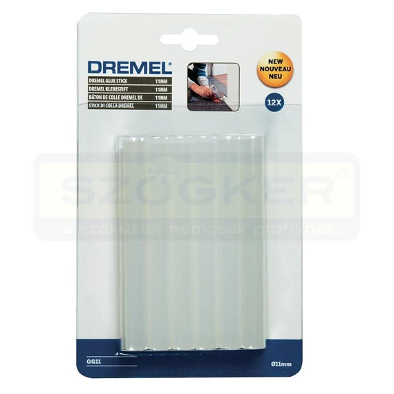 DREMEL 2615GG11JA RAGASZTÓRÚD PISZTOLYBA 12DB/CS GG11 D11 SZÍNTELEN  MAGAS HŐM.
