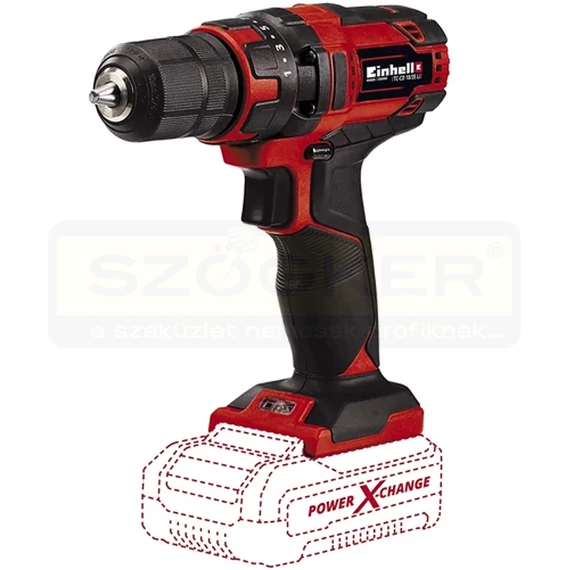 RAGASZTÓ PISZTOLY AKKUS 18V TE-CG 18LI AKKU ÉS TÖLTŐ NÉLK. EINHELL 4522200