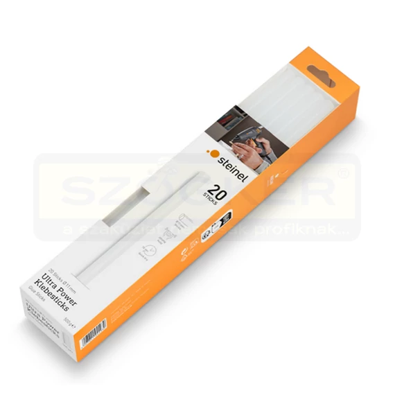 STEINEL 044930 RAGASZTÓRÚD PISZTOLYBA 20DB/CS D11*25 cm FEHÉR UNIV. 500GR