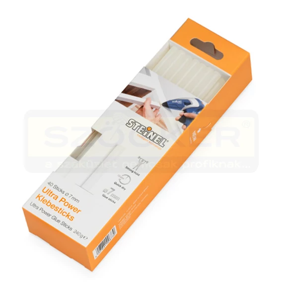 STEINEL 006730 RAGASZTÓRÚD PISZTOLYBA 40DB/CS D07*15cm SZÍNTELEN UNIV. 240GR