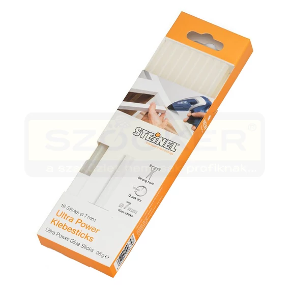 STEINEL 006747 RAGASZTÓRÚD PISZTOLYBA 16DB/CS D07*15cm SZÍNTELEN UNIV. 96GR