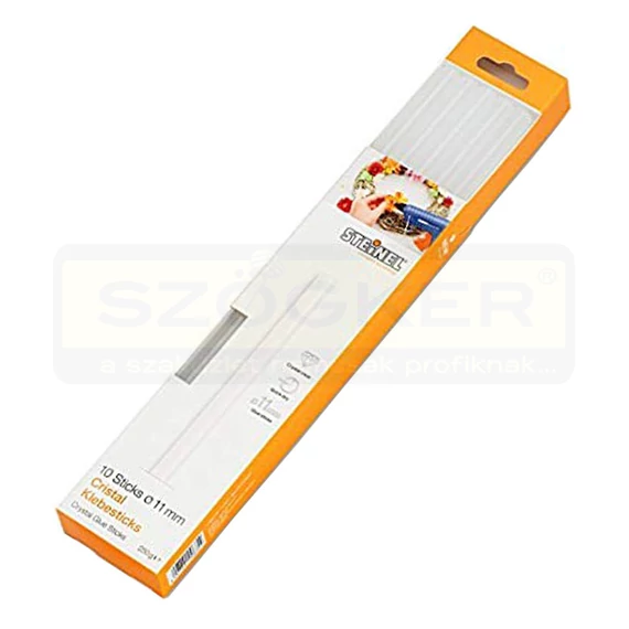 STEINEL 006754 RAGASZTÓRÚD PISZTOLYBA 10DB/CS D11*25cm SZÍNTELEN CRISTAL250g