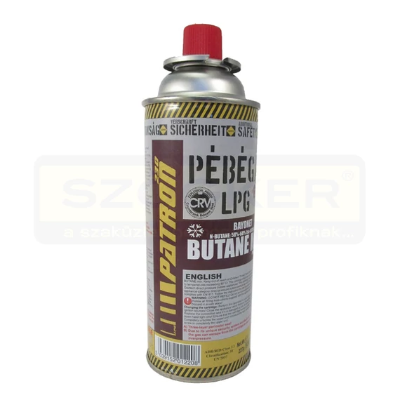 GÁZPATRON 230GR BAJONETTZÁRAS 1300 CELSIUS IMPORT PATRON 230