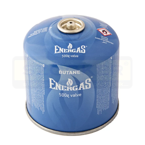 GÁZPATRON 7/16col 500GR EN 417 BUTÁN MENETES ENERGAS ENE500TV