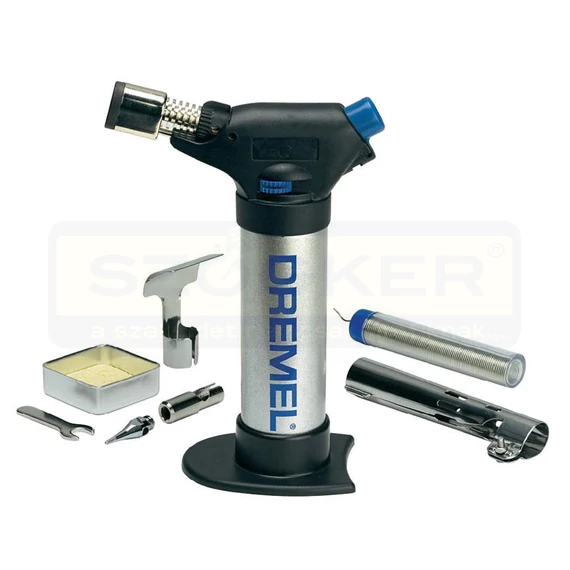 DREMEL F0132200JA FORRASZTÓ PISZTOLY TÖLTHETŐ VERSA FLAME PIEZÓS 1200°C