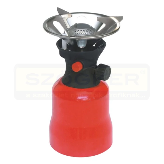 GÁZFŐZŐ 190GR. CAMPING FÉMHÁZAS PIEZÓS Z-TOOLS ZTP5060P