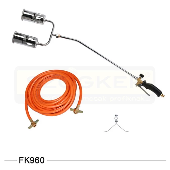 ÉGŐSZETT 2*60mm+TÖMLŐ KÉTÁGÚ IDEALGAS FK960
