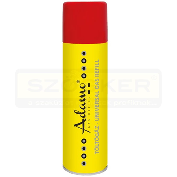 GÁZ UTÁNTÖLTŐ 250ML BUTÁN ~79%, PROPÁN 10-30% ADAMO 71250
