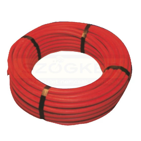 HEGESZTŐTÖMLŐ ACETILÉNHEZ D9 16KÜLSŐ*3.5mm FAL PIROS IWELD SUPERFLEX 5M/CSOMAG
