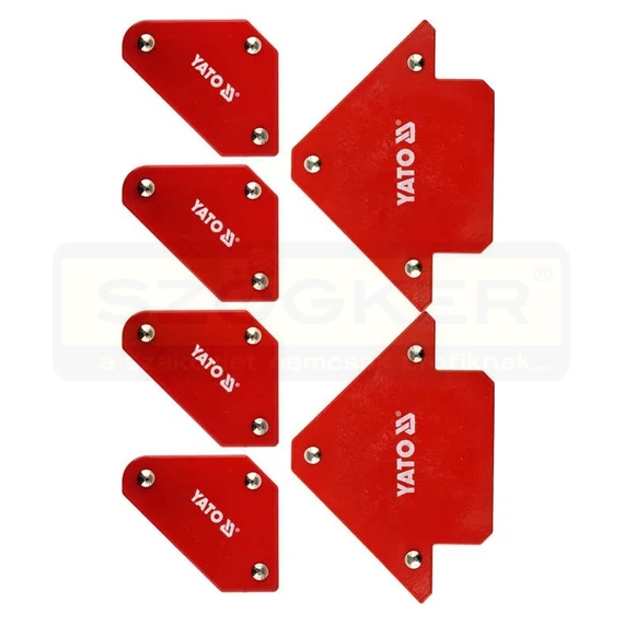 YATO 08678 HEGESZTÉSI MÁGNES SZÖGVAS KÉSZLET 6DB