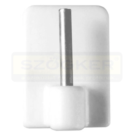 VITRÁZSKAMPÓ 22*16mm TALP ÖNTAPADÓS FEHÉR D2*13 CSAP MAGYAR