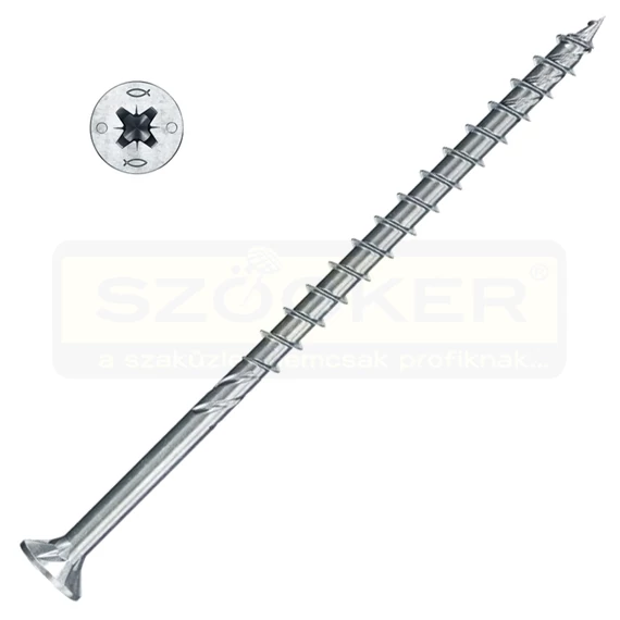 FISCHER 670520 FAFORGÁCSLAPCSAVAR SF D6.0*60 FPF II CZP 200DB/DOBOZ