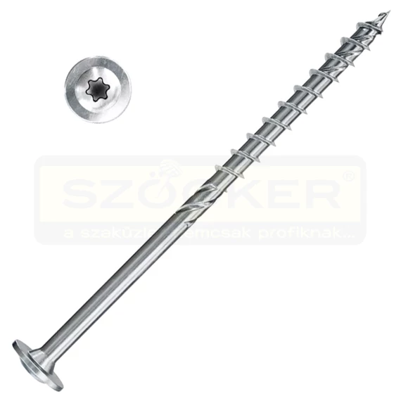 FISCHER 561796 FASZERK.ÉPÍTŐ CSAVAR D06*100 POWERFAST II WTP 100DB/DOBOZ