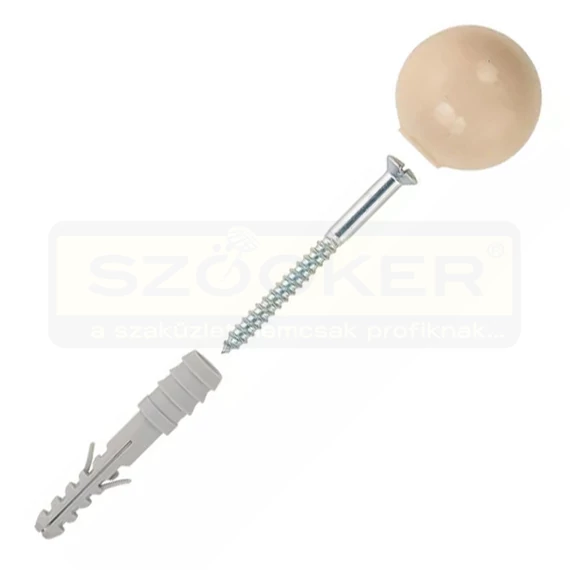 FISCHER 60551 AJTÓÜTKÖZŐ GÖMB BEIGE TS8BG