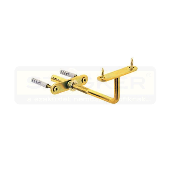 AMIG 21/4713 KORLÁTTARTÓ EGYENES 120*65mm SHG. ROZETTA NÉLKÜL