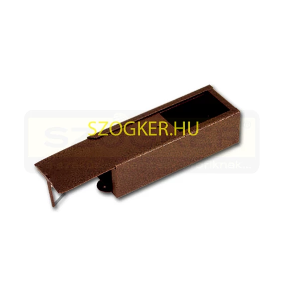 KULCSDOBOZ BARNA 150*40*55mm VIASZKOS NYOMÓHOZ MAGYAR
