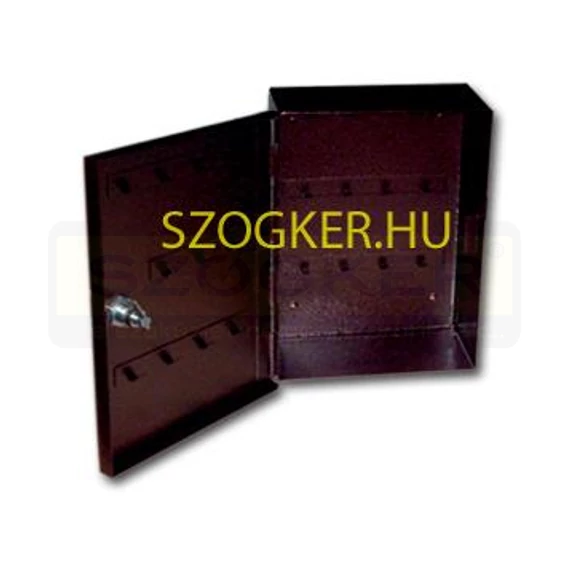 KULCSSZEKRÉNY 23db-os ZÁRT SÖTÉTBARNA MAGYAR