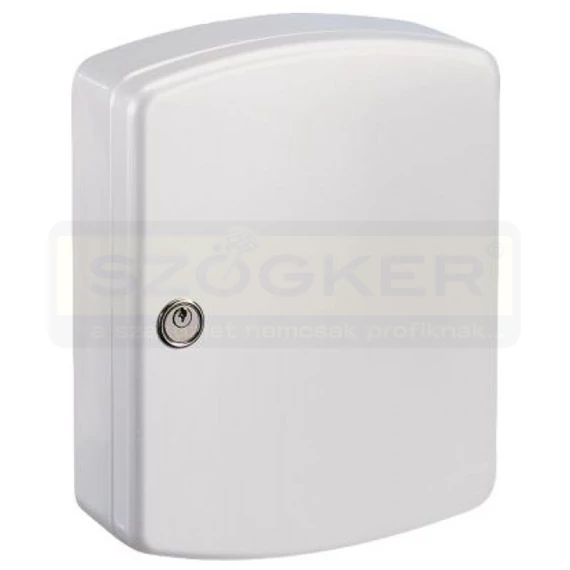KULCSSZEKRÉNY 24db-os ZÁRT KB24W FEHÉR 255x200x75 BURG-WACHTER KB24W