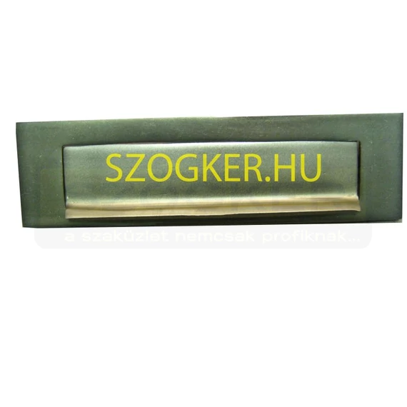 LEVÉLBEDOBÓ KICSI ALU-F2(PÁME) 180mm*40mm NYÍLÁS VÍZOR.ÖNTÖTT MAGYAR
