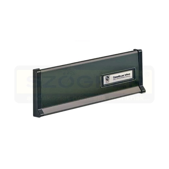 LEVÉLBEDOBÓ KICSI FEK-ANTRACIT 266mm*90mm CÍMKÉS SILMEC 10-600.84