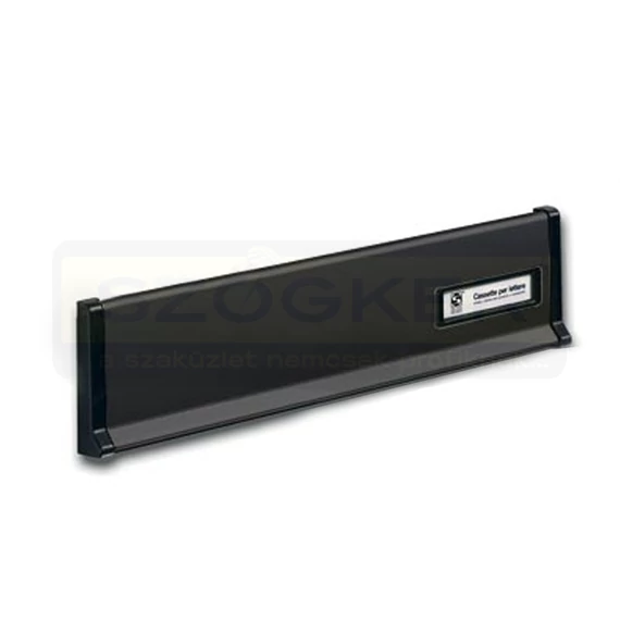 LEVÉLBEDOBÓ NAGY FEK-ANTRACIT 376mm*90mm CÍMKÉS SILMEC 10-650.84