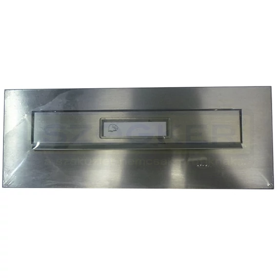 LEVÉLBEDOBÓ INOX 120mm*320mm CÍMKÉS MAGYAR