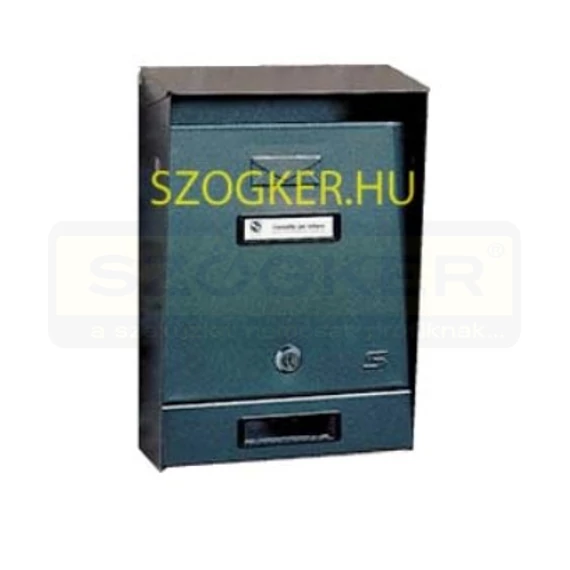 POSTALÁDA KÜLTÉRI ÁLLÓ FEKETE EGYOLD.(22cm*32cm)FELNY SILMEC 10-201.07 UTOLSÓ DARAB!
