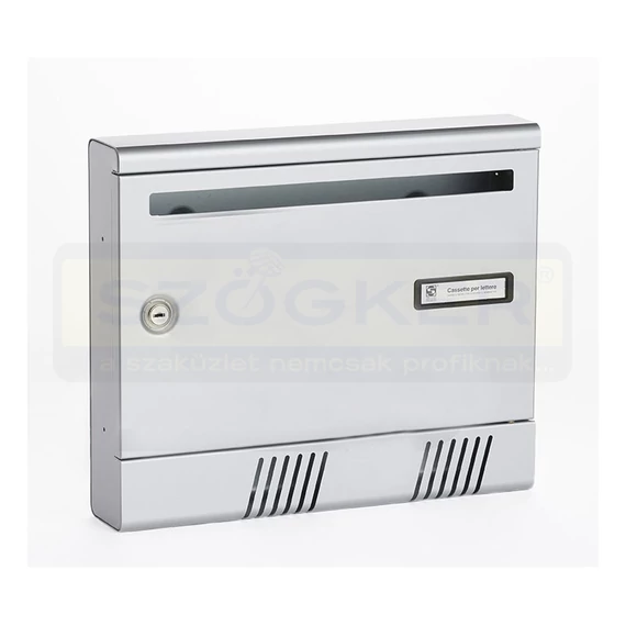 POSTALÁDA LÉPCSŐH.SOROLHATÓ ALU EGYOLDALAS (37cm*31cm) SILMEC 10-361.72