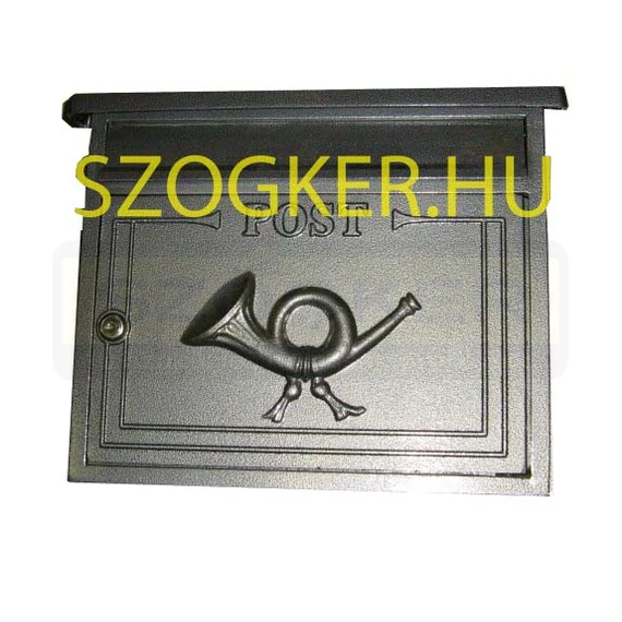 POSTALÁDA ALPIN KÜLTÉRI ANTIK-EZÜST EGYOLDALAS MAGYAR