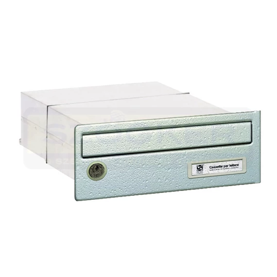 POSTALÁDA BEÉPÍTHETŐ ALU-EZÜST ÁLLÍTHATÓ245-380mmKERETNÉLKÜLI SILMEC 32-311.72