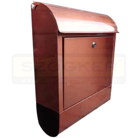 POSTALÁDA KÜLTÉRI ÁLLÓ INOX ROSE GOLD ÚJSÁGTARTÓVAL IMPORT F00255-65 MB003