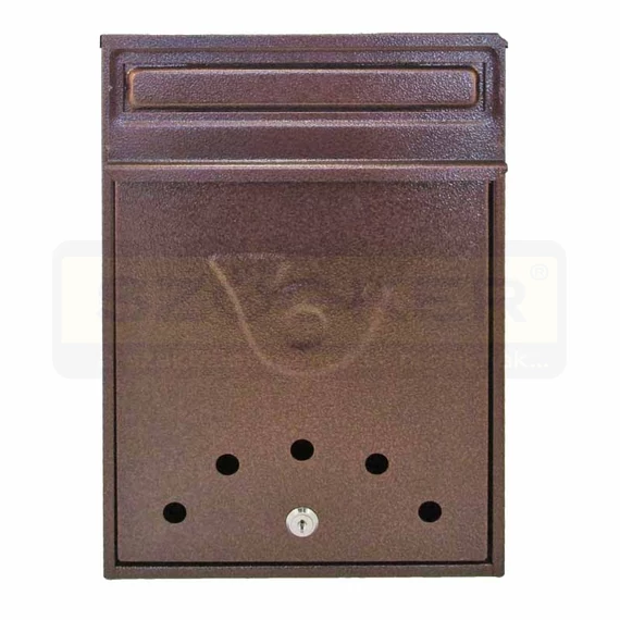 POSTALÁDA KÜLTÉRI ÁLLÓ ANTIK-BRONZ SZÖGL.KÉTOLDALAS GÓLIÁT 27cm*40cm*10cm