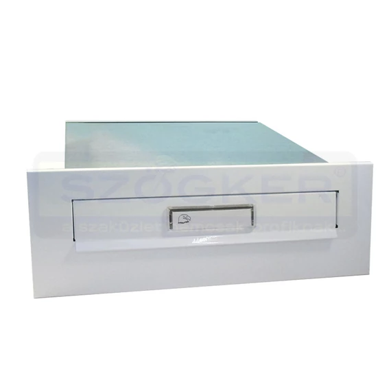 POSTALÁDA KÜLTÉRI OSZLOPBA 260-480mm-ig FEHÉR MAGYAR-SÓLYOM