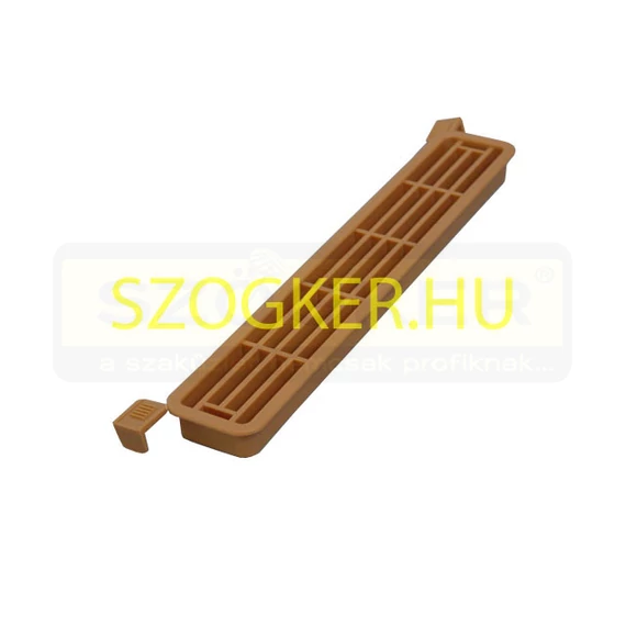 FOREST 10014201300 SZELLŐZŐRÁCS 203*35*14mm BÜKK MŰANYAG TÉGLALAP  ALAKÚ