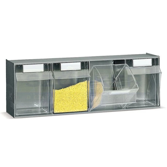 TÁROLÓBOX PLEXI BILLENŐAJTÓS 4 RÉSZES FAMI FPG25710101