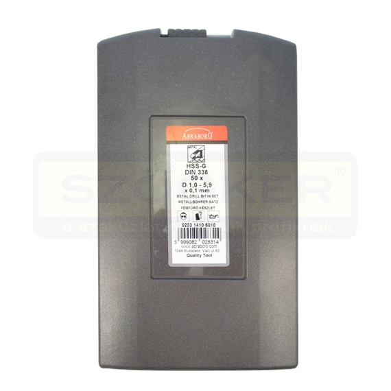 CSIGAFÚRÓ KÉSZLET HSS-G D1-től D5.9-ig/50 részes IMPORT