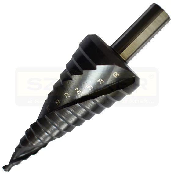 LÉPCSŐS FÚRÓ 04-30 HSS-TIALN IMPORT