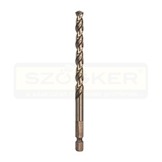 BOSCH 2608584843 LYUKFŰRÉSZ BEFOGÓHOZ KÖZP.FÚRÓ HSS-CO 1/4col HATSZÖG SZÁRRAL