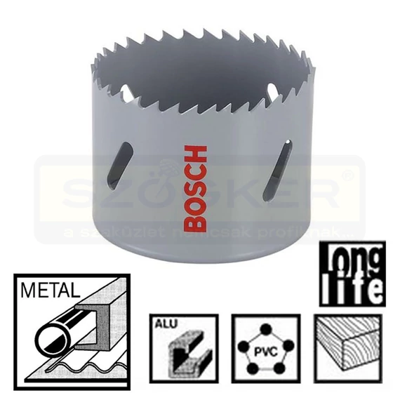 BOSCH 2608584145 LYUKFŰRÉSZ D073 HSS-BIMETALL STANDARD ADAPTERES KIVITEL