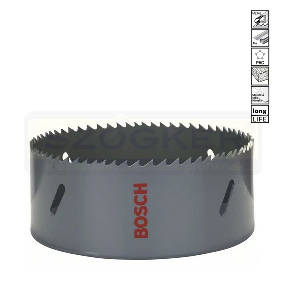 BOSCH 2608584132 LYUKFŰRÉSZ D105 HSS-BIMETALL STANDARD ADAPTERES KIVITEL