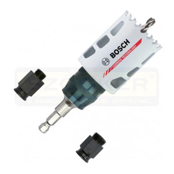 BOSCH 2608594267 LYUKFŰRÉSZ KEZDŐKÉSZLET D068 PC PLUS KEMÉNYFÉM FOG+ADAPTER