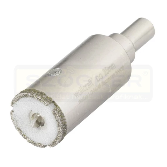 WOLFCRAFT 5924000 KORONAFÚRÓ GYÉMÁNTSZEMCSÉS CERAMIC D25mm BEFOGÁS:10mm